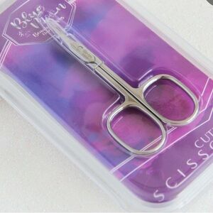 Blue Moon Beauty Silver Cuticle Scissors